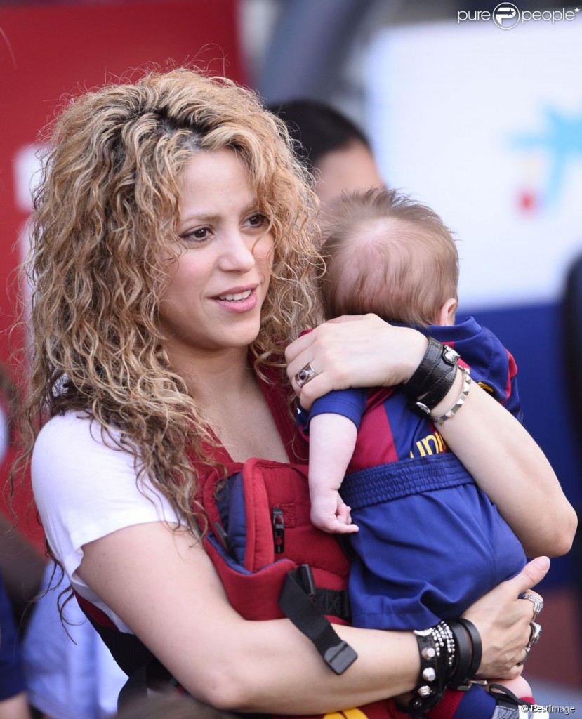 Shakira : Maman fière de son petit Sasha, déjà footballeur comme papa