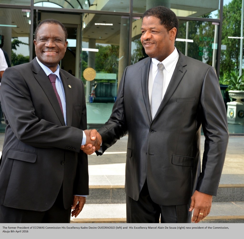Le Béninois Marcel Alain de Souza prend la tête de la commission de la CEDEAO