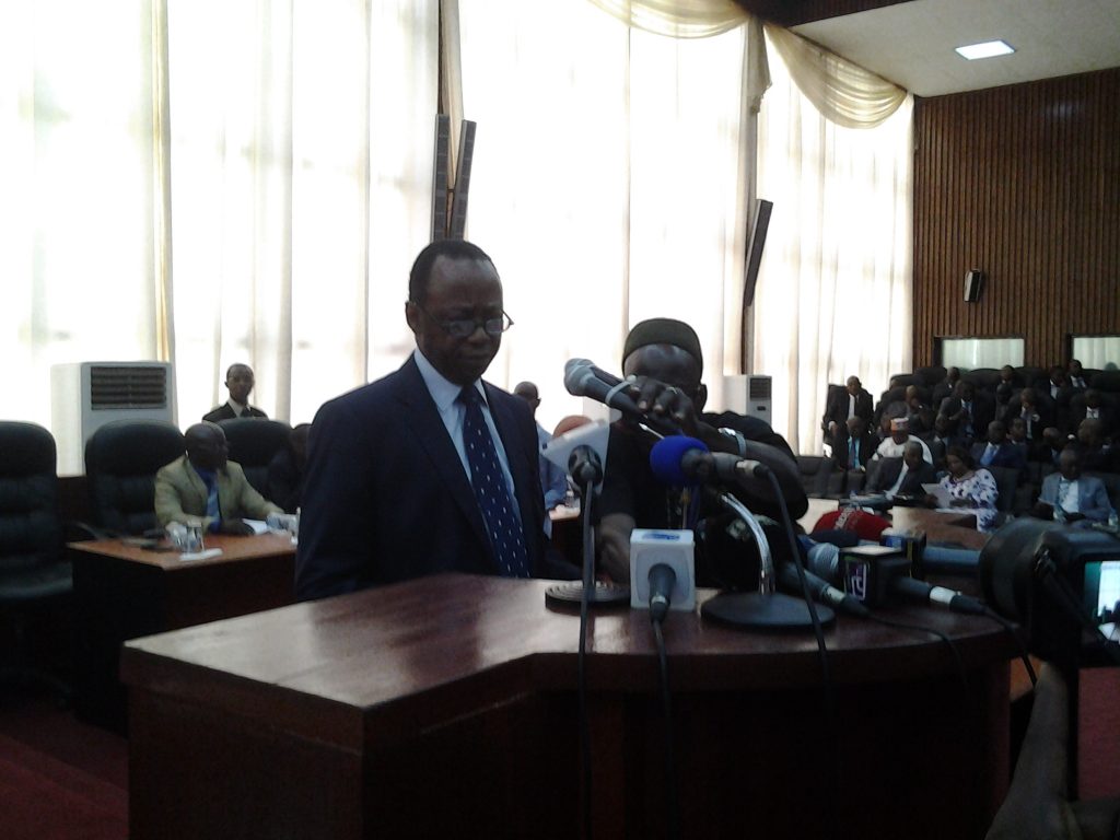 Le premier ministre Mamady Youla dévoile les grands axes du gouvernement