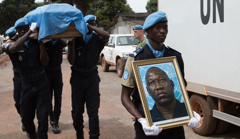 Un gendarme guinéen de la MINUSCA décède en Centrafrique