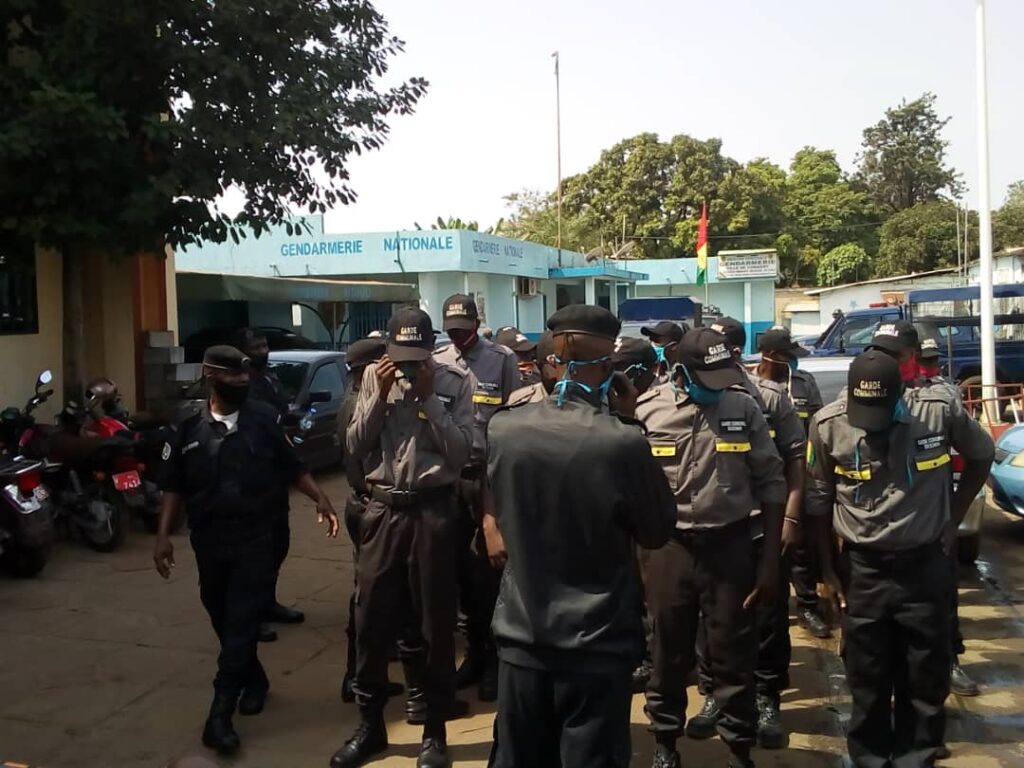 Arrestation des trois gardes communaux à Dixinn