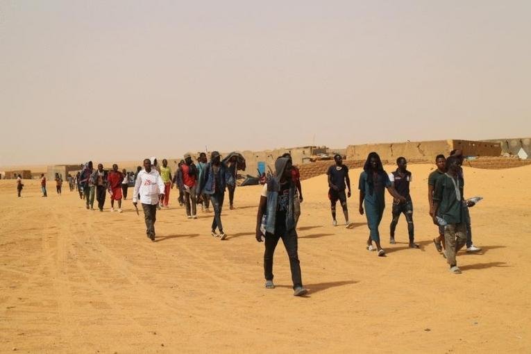 Près de 500 migrants Guinéens expulsés d’Algérie vers le Niger