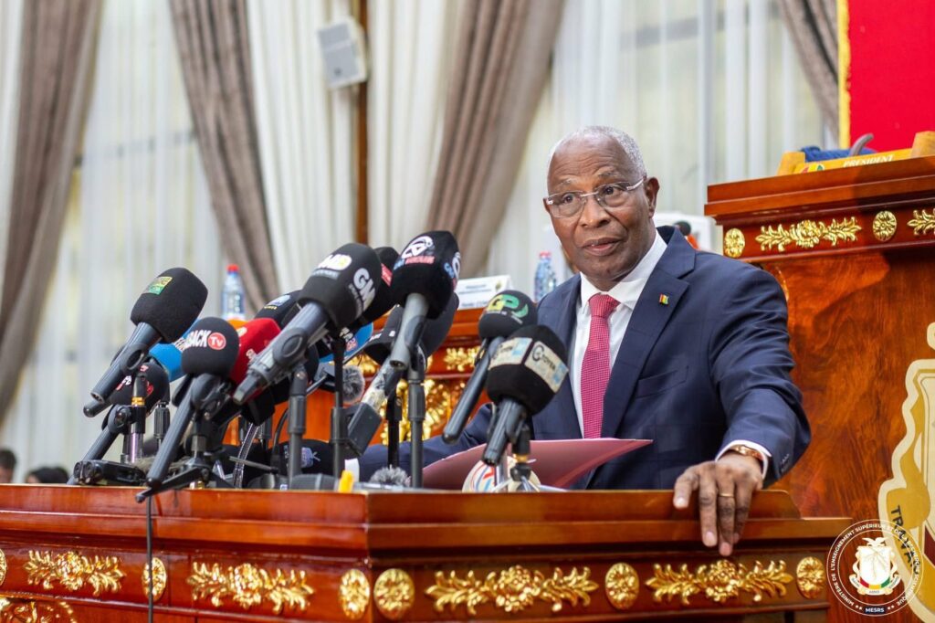 Simandou 2040, réformes économiques, infrastructures, emplois…,découvrez les points clés de la Déclaration de Politique Générale de Bah Oury devant le CNT