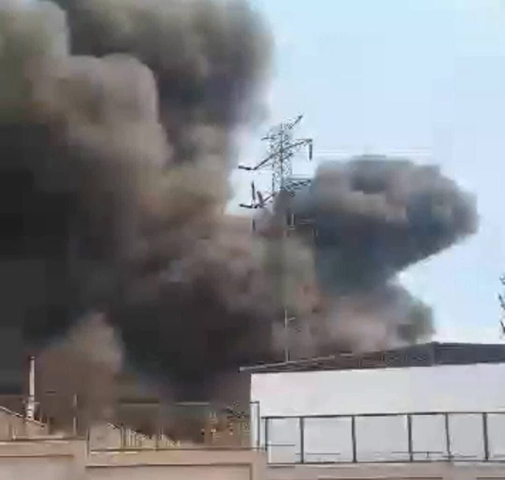 Conakry : incendie à la sous-station d’EDG à Sonfonia