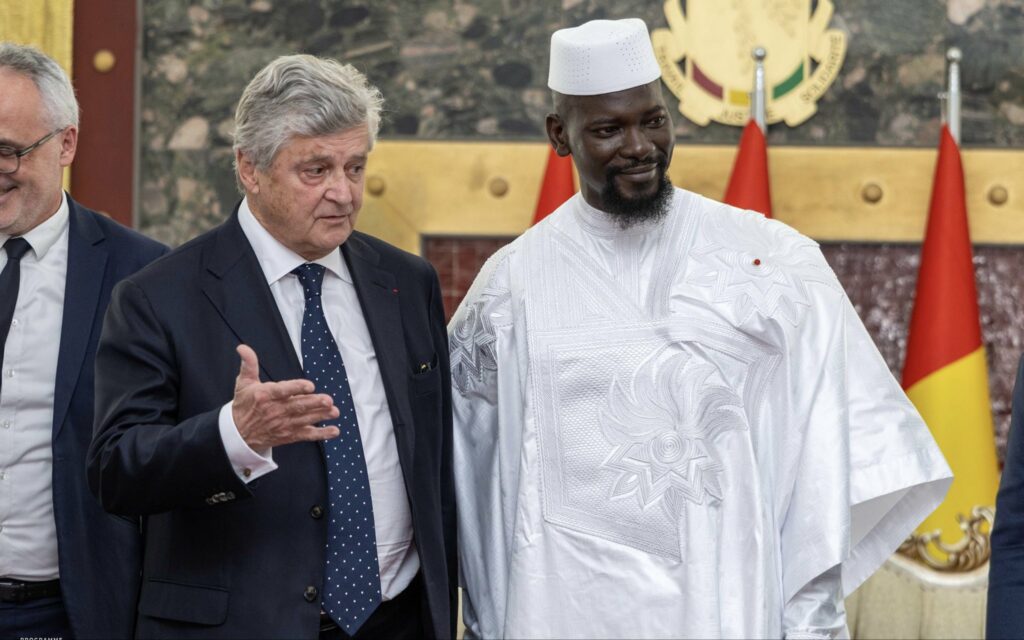 Visite de Nicolas Forissier, ministre français délégué au Commerce extérieur et à l’Attractivité, à Conakry