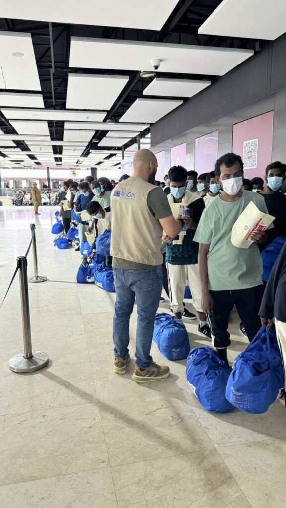 Retours volontaires : 102 migrants Guinéens rapatriés de Libye
