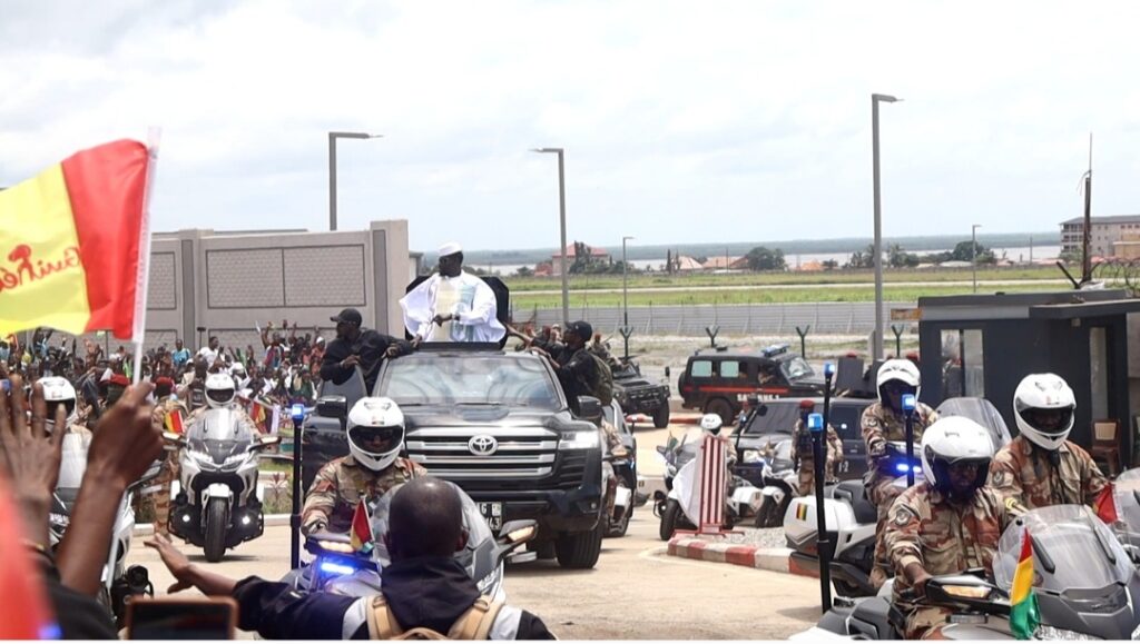 Mamadi Doumbouya de retour à Conakry après la 81e Assemblée générale de l’ONU