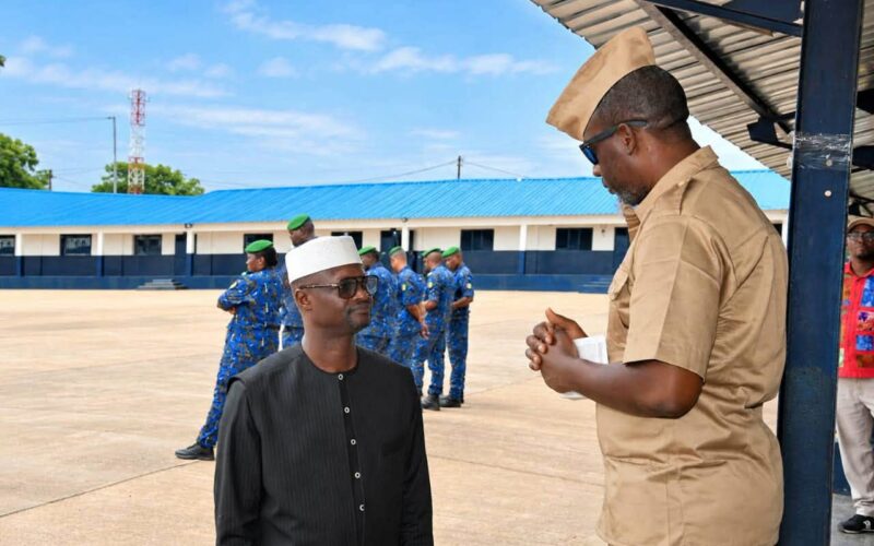 Justice : Ibrahima Sory Tounkara inspecte le « stage civique » d’Aliou Bah et ses compagnons