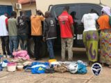 Beyla : saisie d’une importante quantité de drogue, 12 suspects arrêtés